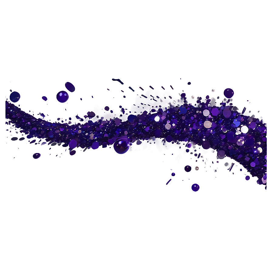 Purple Glitter Splash Png Qeu17