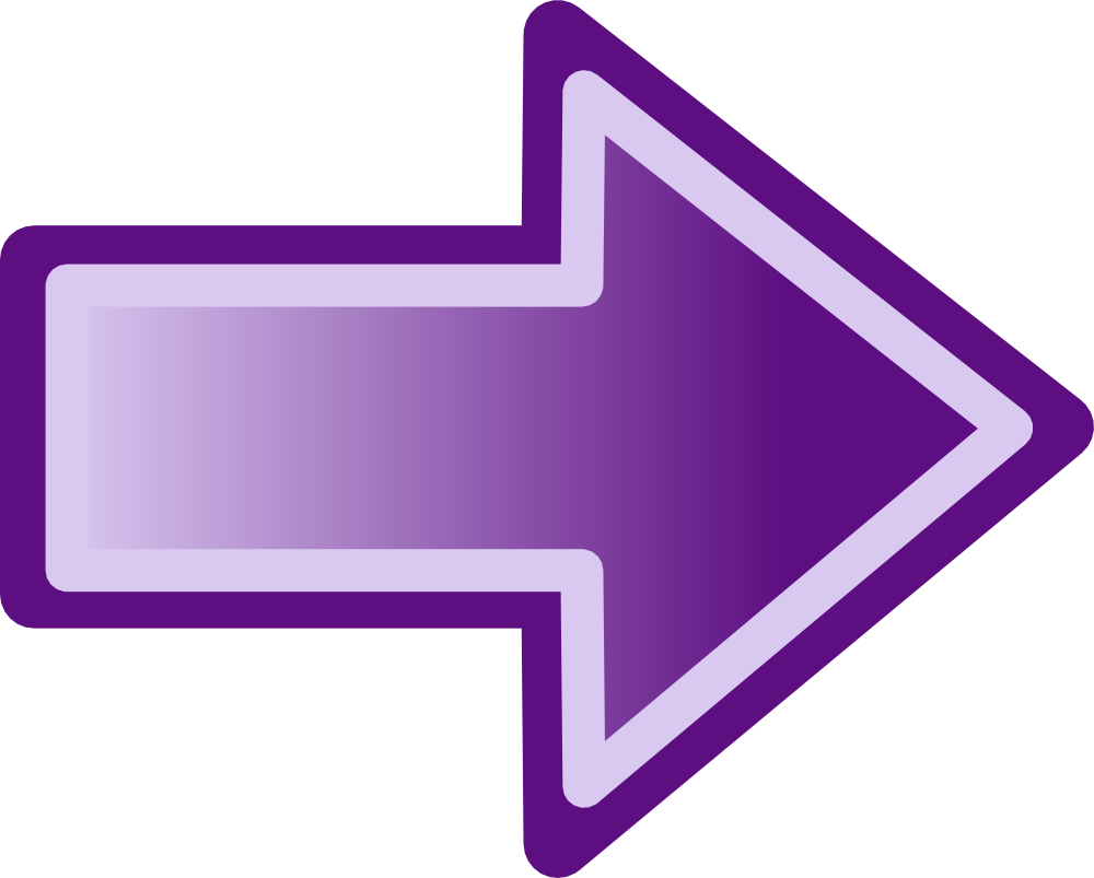 Purple Gradient Arrow Clipart