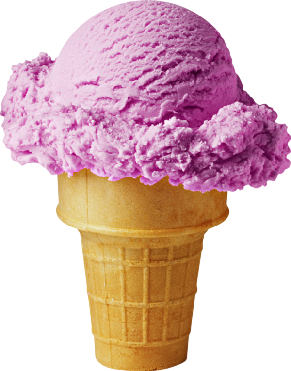 Purple Ice Cream Cone.png