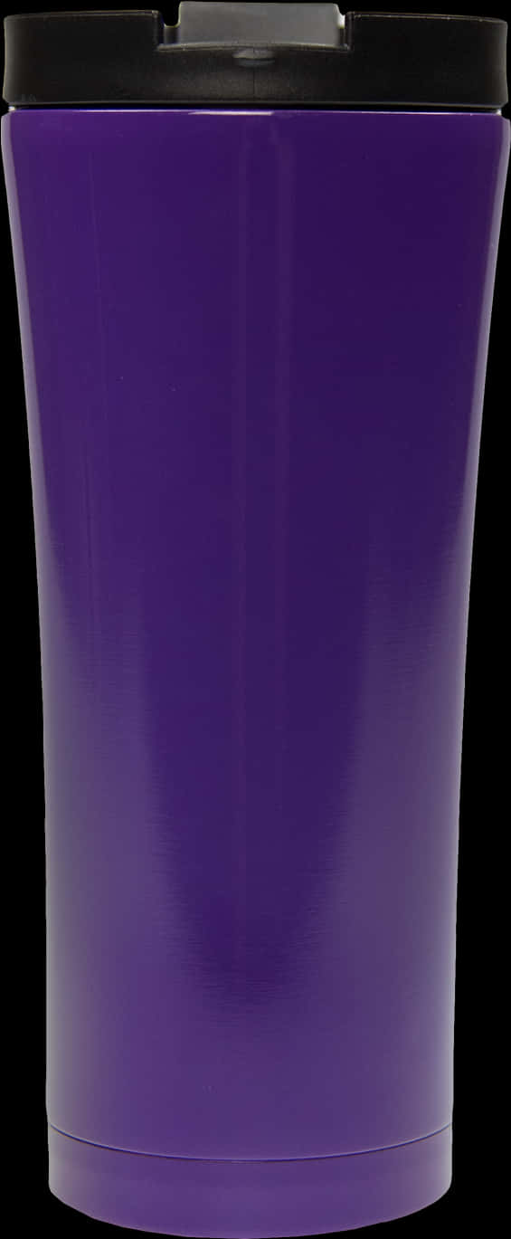 Purple Insulated Tumbler Black Lid