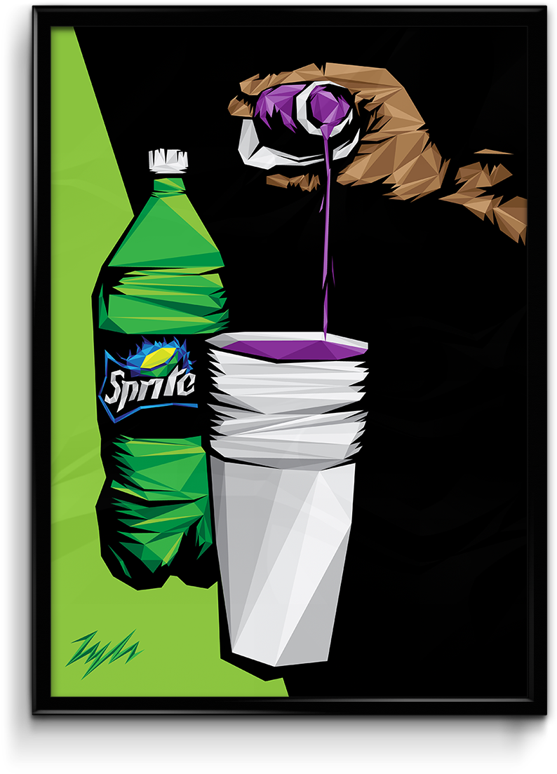 Purple Lean Sprite Artwork