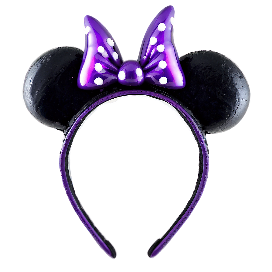 Purple Minnie Mouse Ears Png Sod27