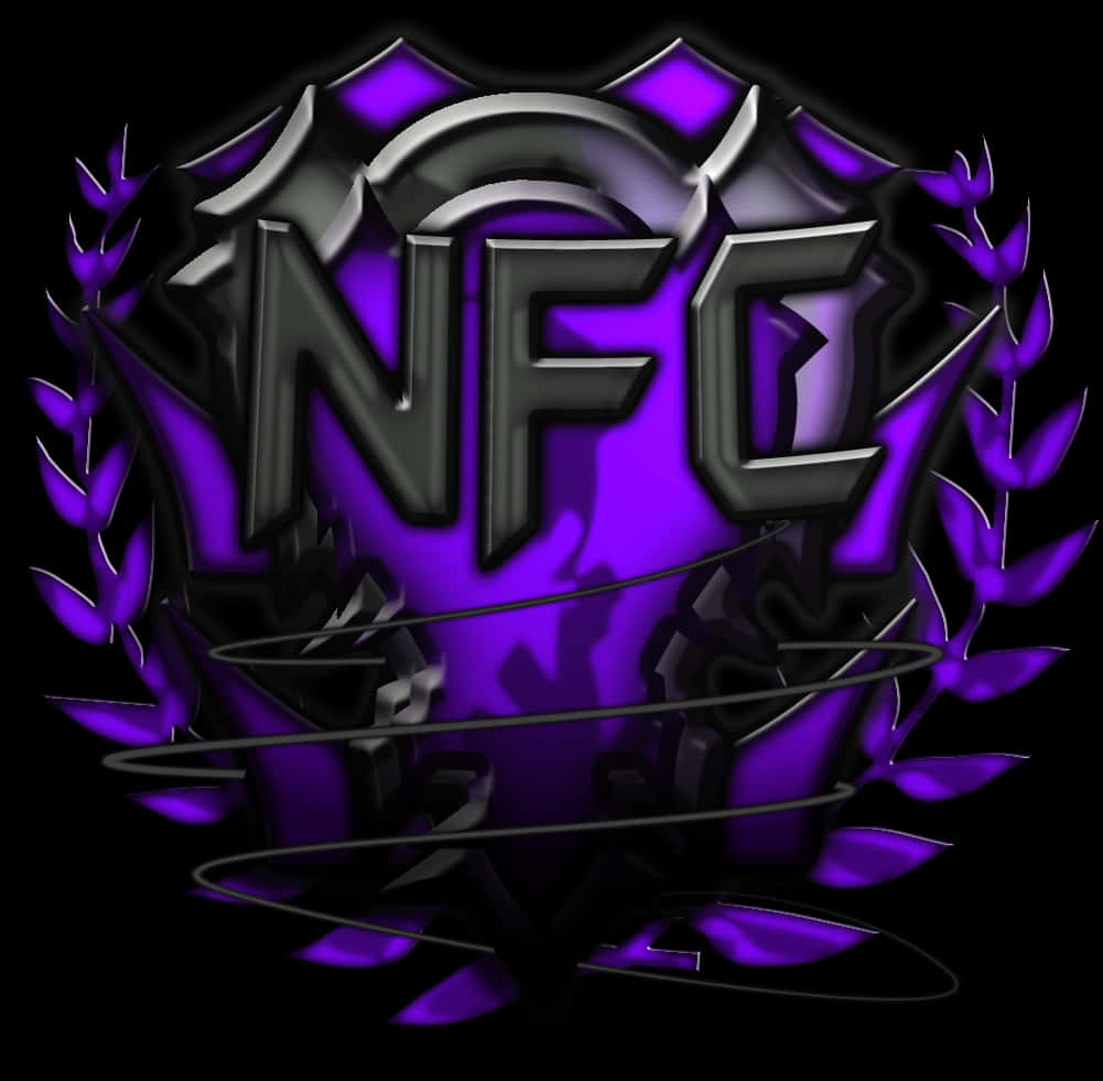 Purple_ N F C_ Logo_ Design