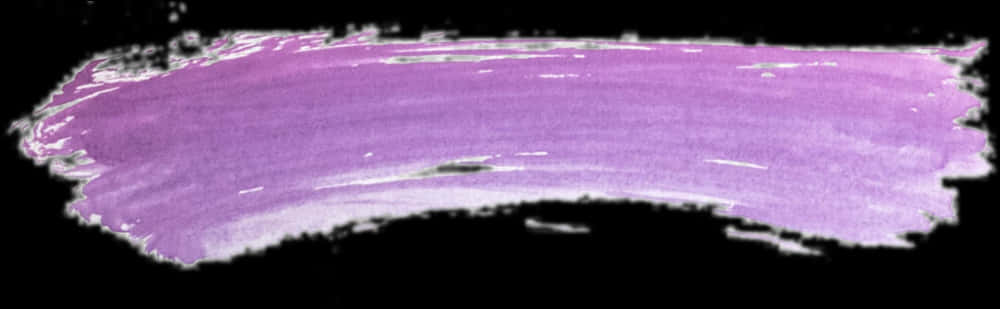 Purple Paint Brush Stroke