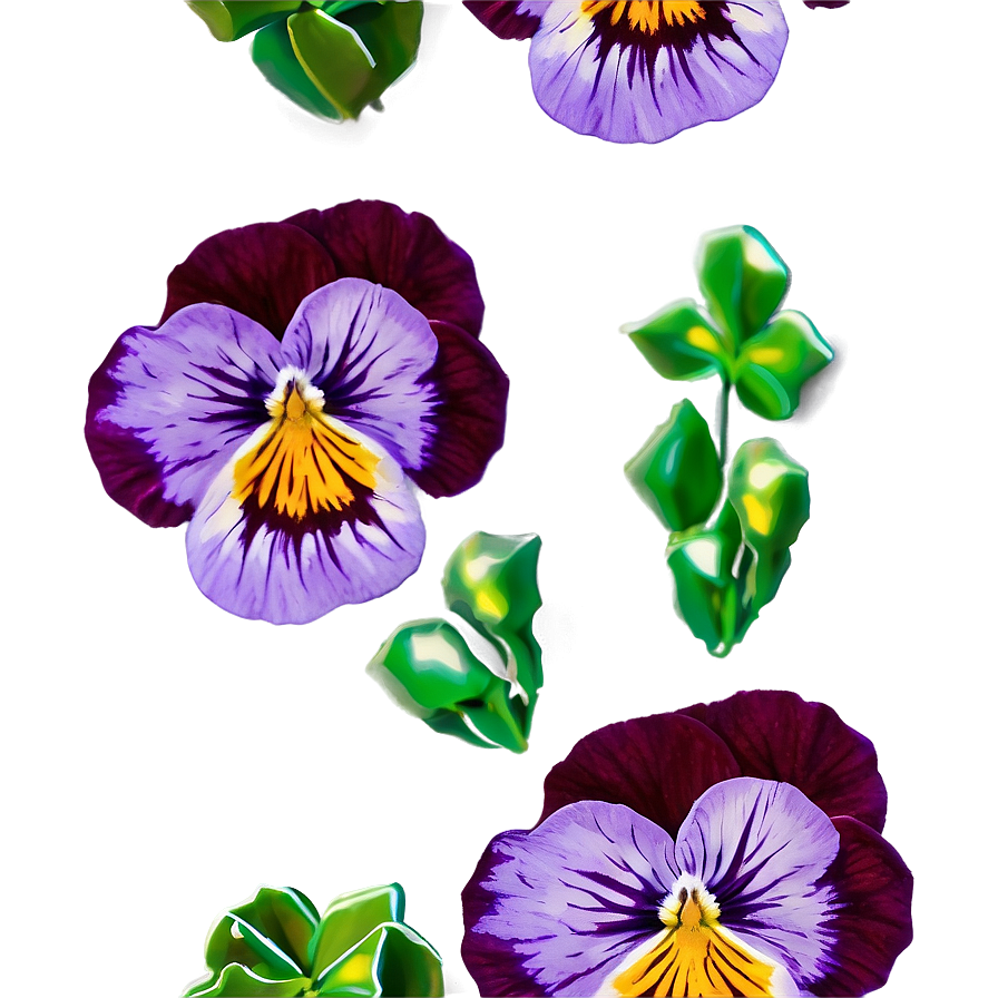 Purple Pansy Png Bfa97