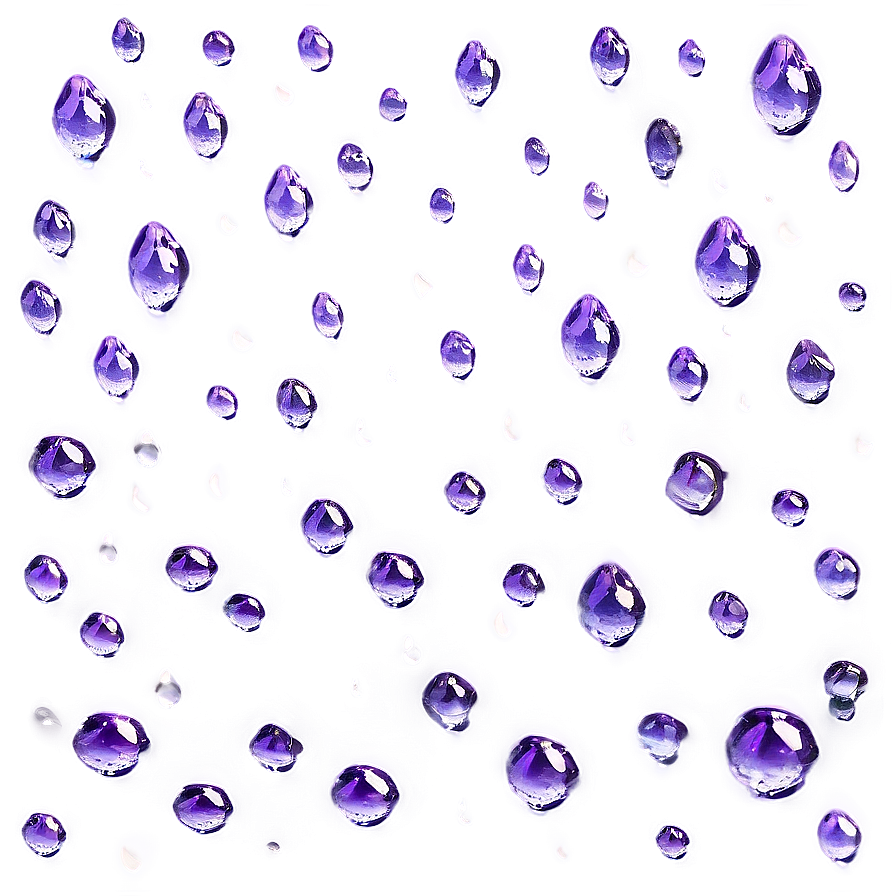 Purple Raindrops Background Png 67