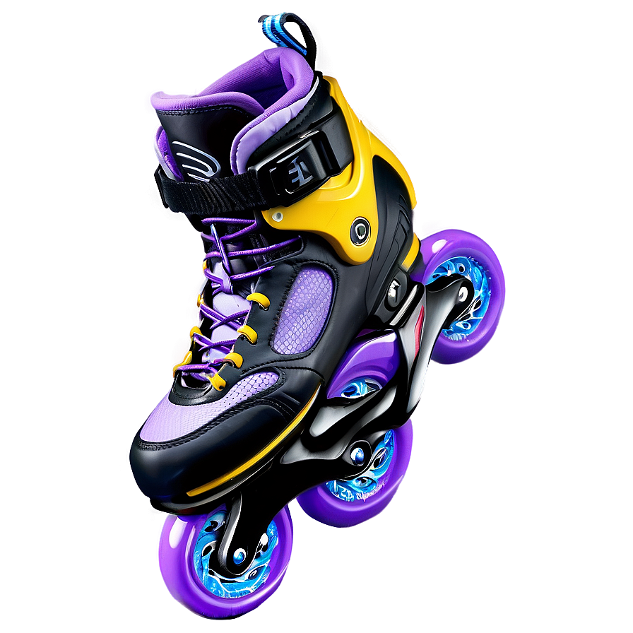 Purple Rollerblades Png Puh37