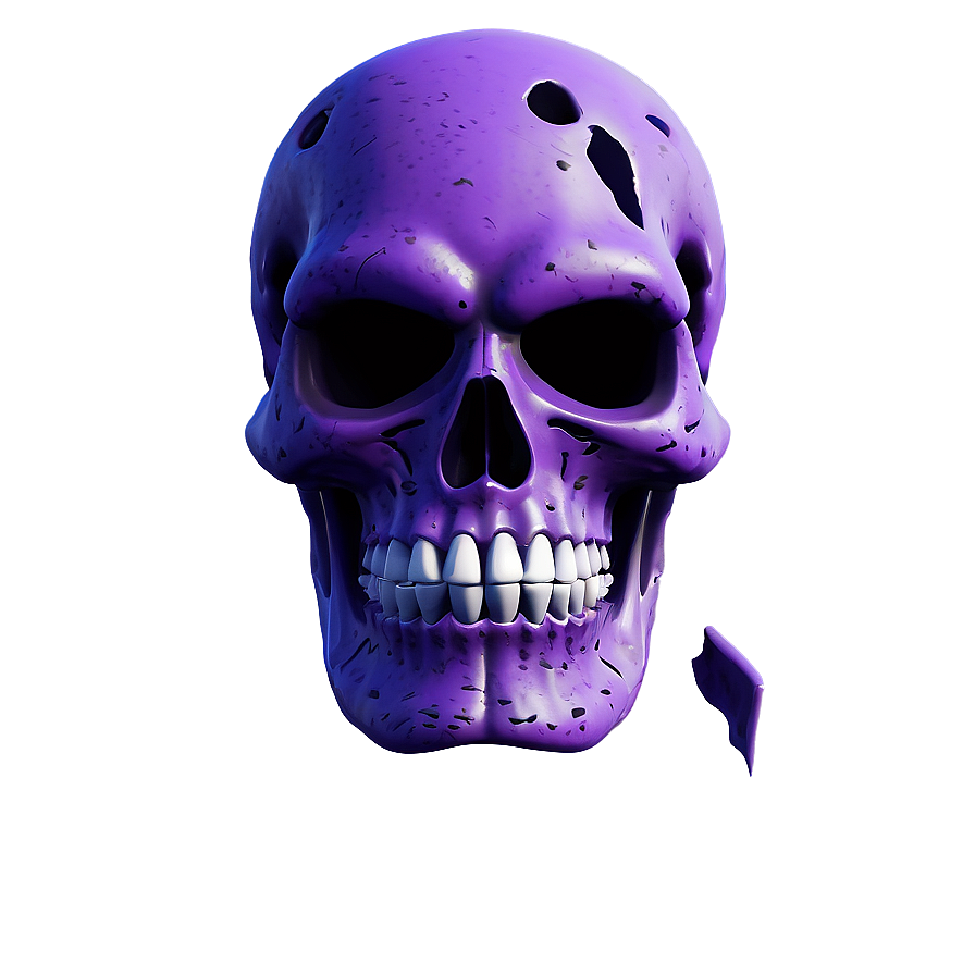 Purple Skull Trooper Concept Art Png Koq