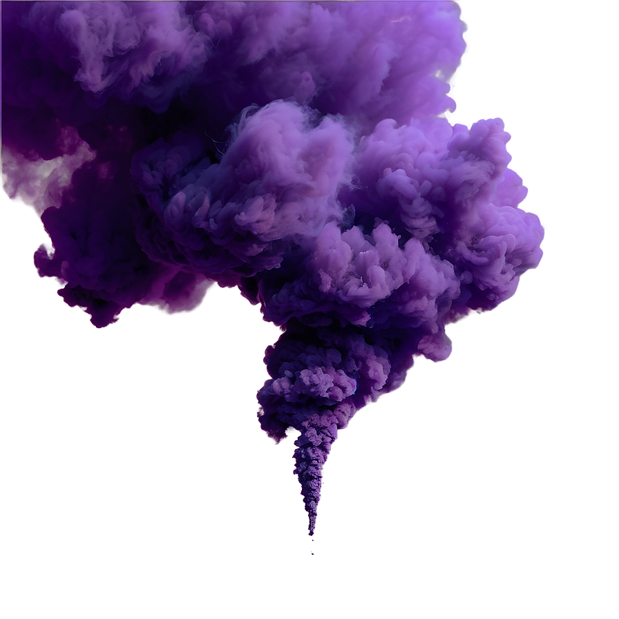 Purple Smoke Explosion Png Dva60