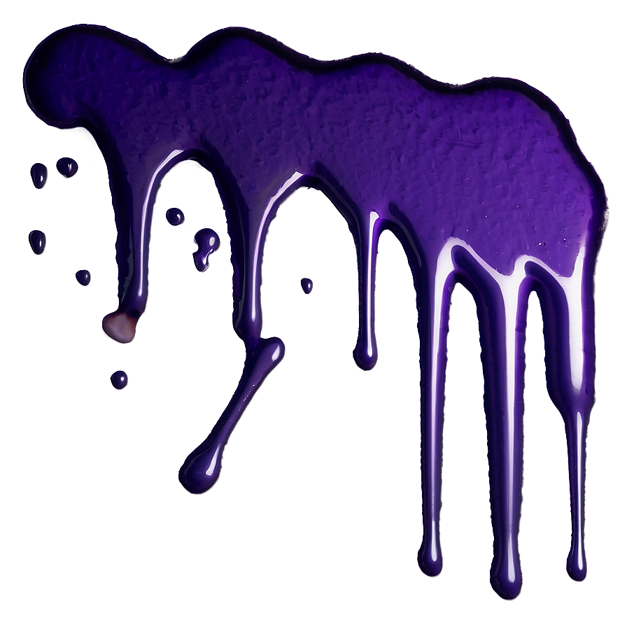 Purple Spray Paint Drip Png Nxi