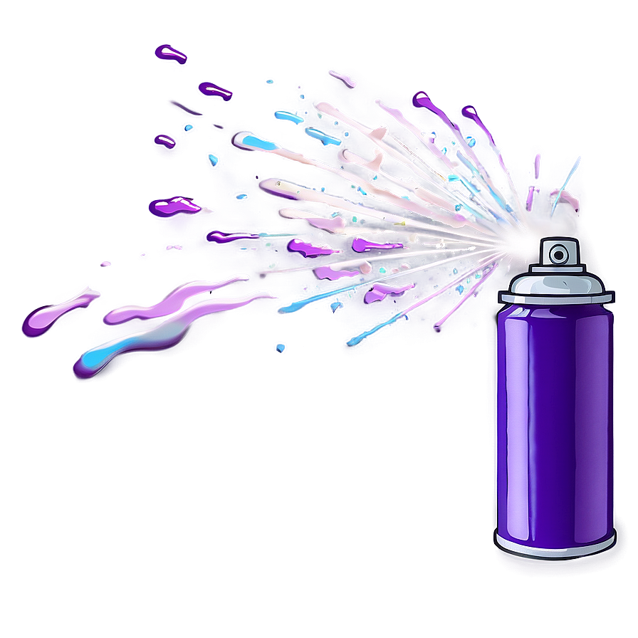 Purple Spray Paint Png 05252024