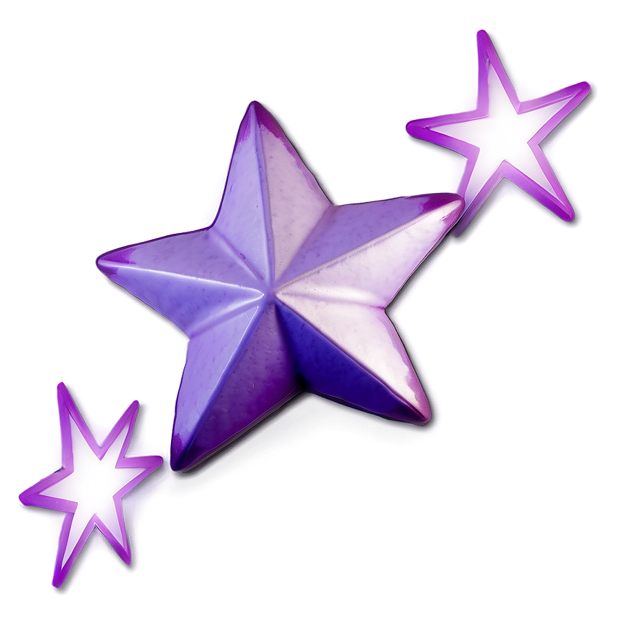 Purple Star Png 43