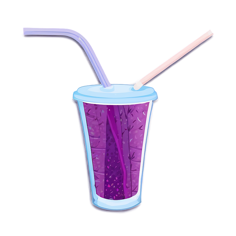 Purple Straw Png 92