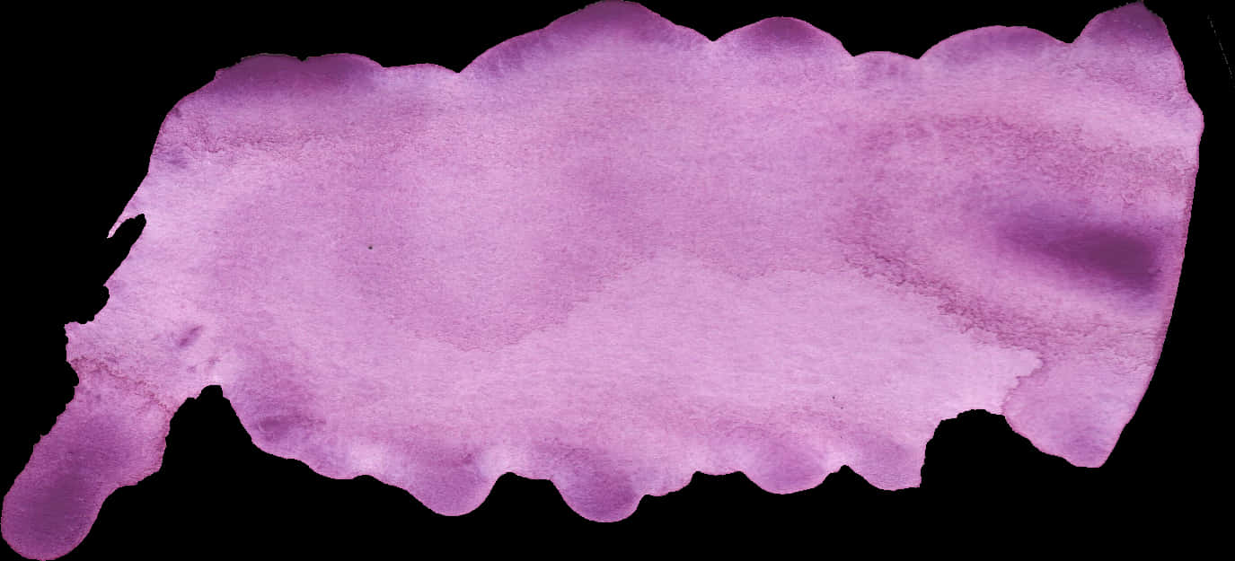 Purple Watercolor Splotch