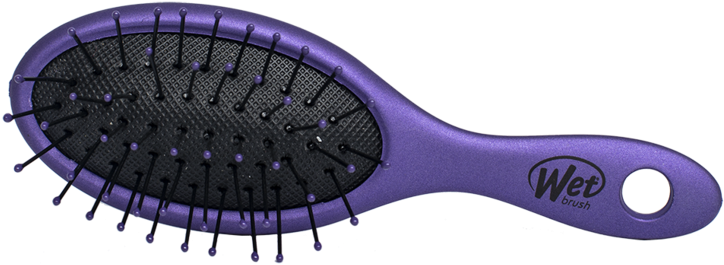 Purple Wet Brush Hair Detangler