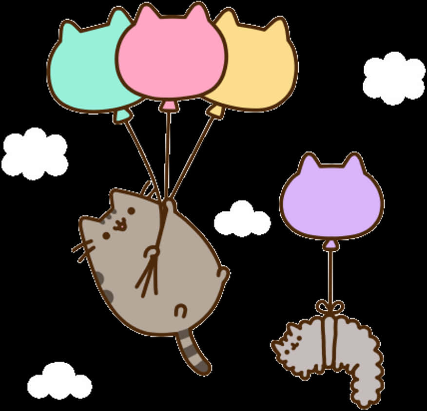 Pusheen Balloon Adventure