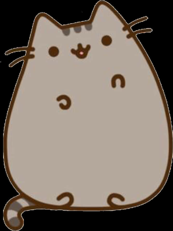 Pusheen_ Cat_ Cartoon_ Character