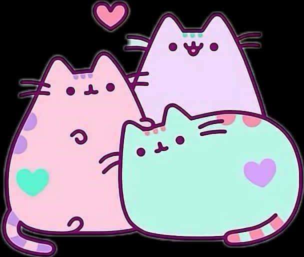 Pusheen_ Cat_ Family_ Love