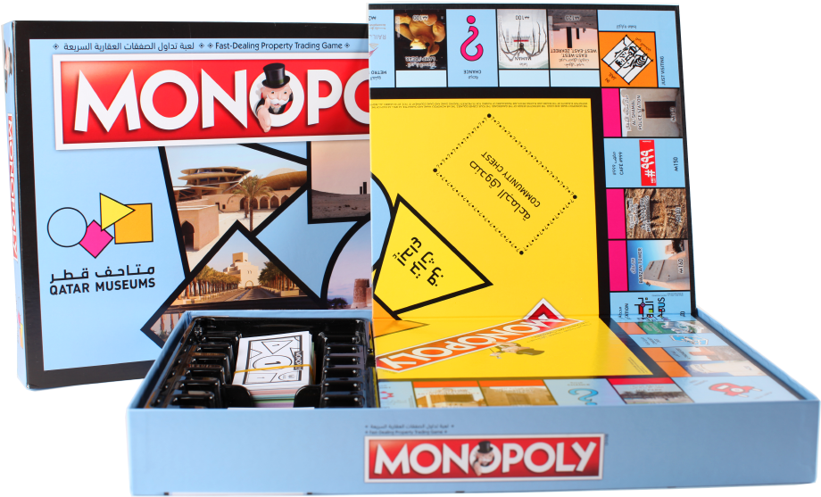 Qatar Museums Monopoly Board Game