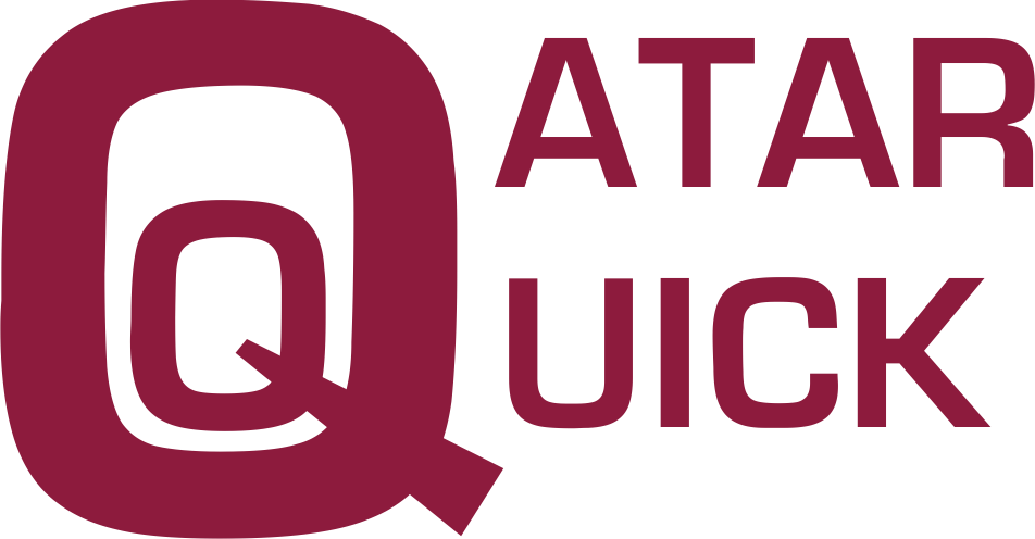 Qatar Quick Logo Redand Blue