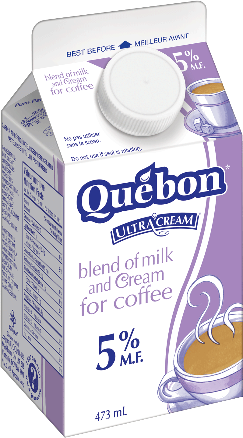 Quebon Ultra Cream Milk Carton