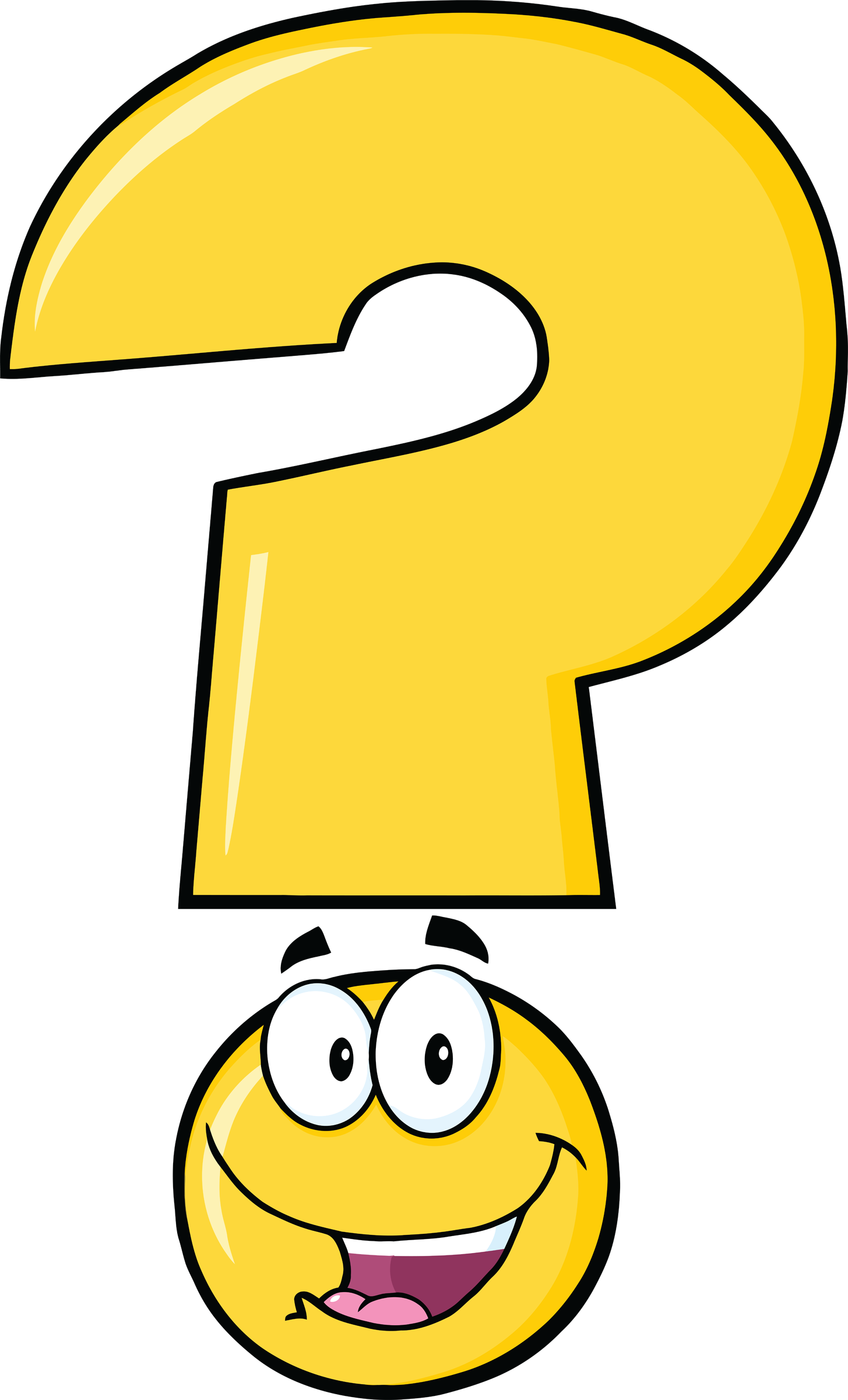 Question Mark Cartoon Character