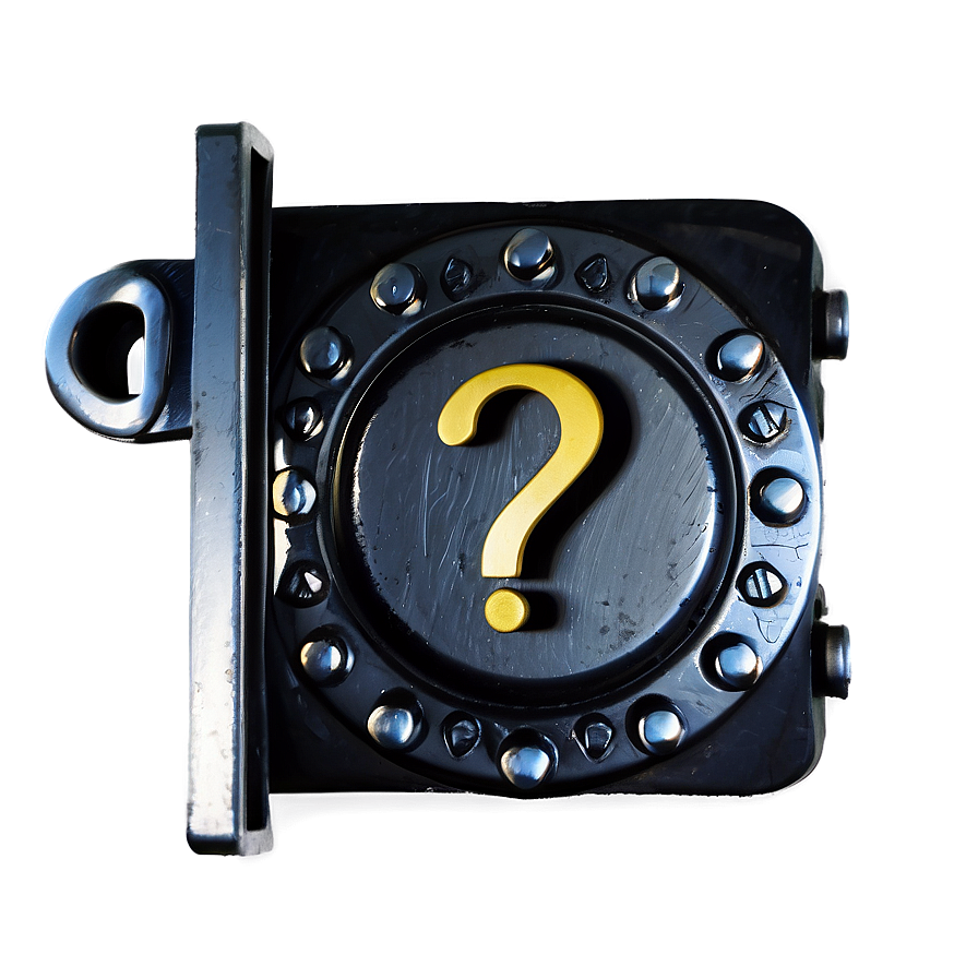 Question Mark In Lock Png 04292024