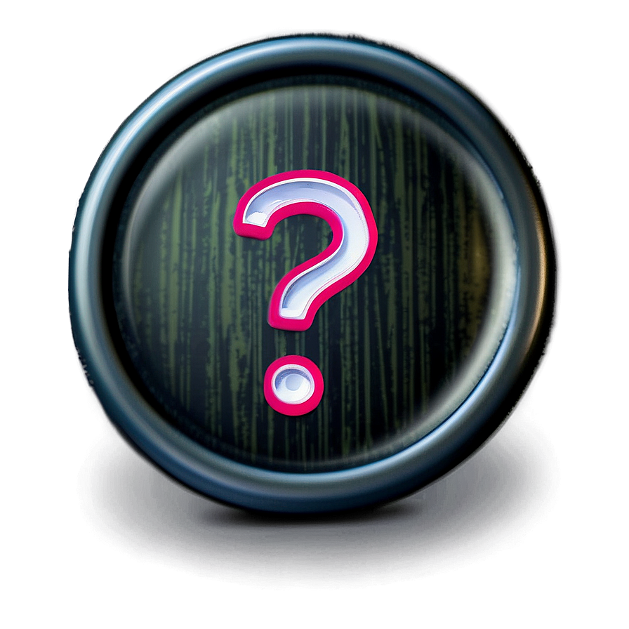 Question Mark On Button Png Isd20