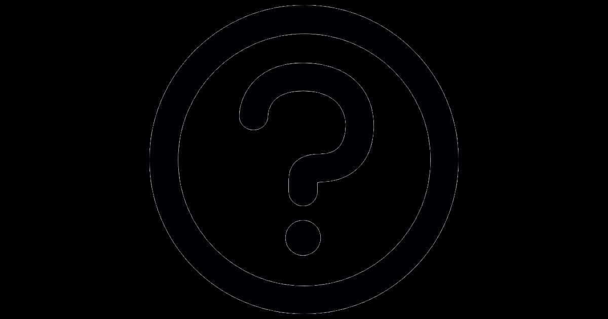 Question Mark Outline Clipart