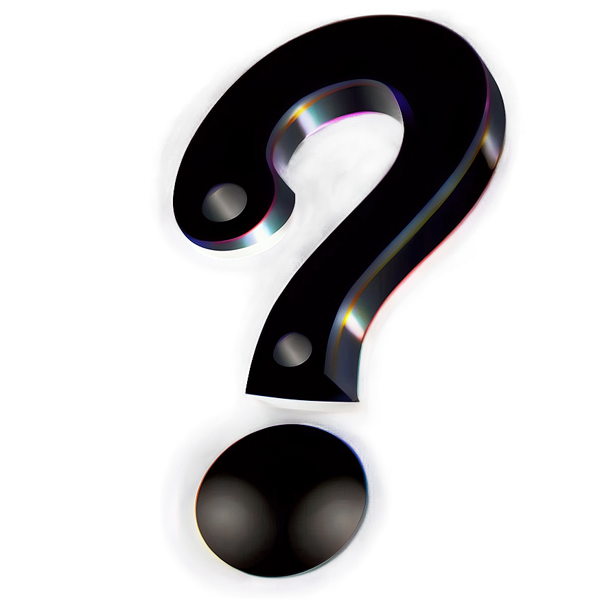 Question Mark Transparent Design Png 16