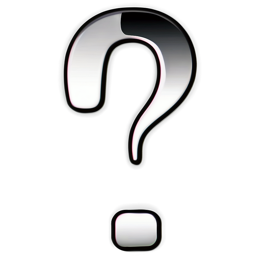 Question Mark Transparent Logo Png 05262024