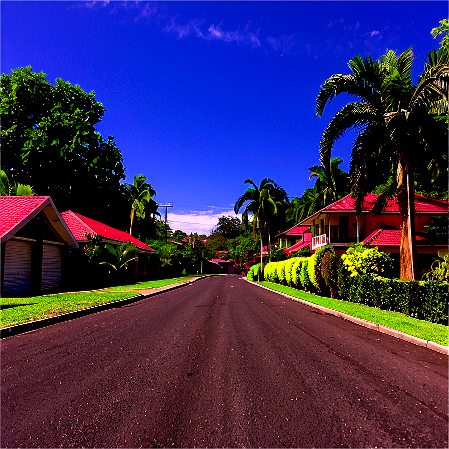 Quiet Residential Street Png 06112024