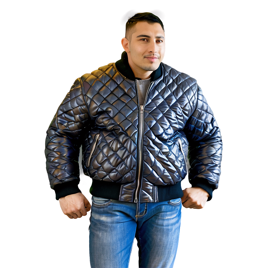 Quilted Winter Bomber Png Cev85