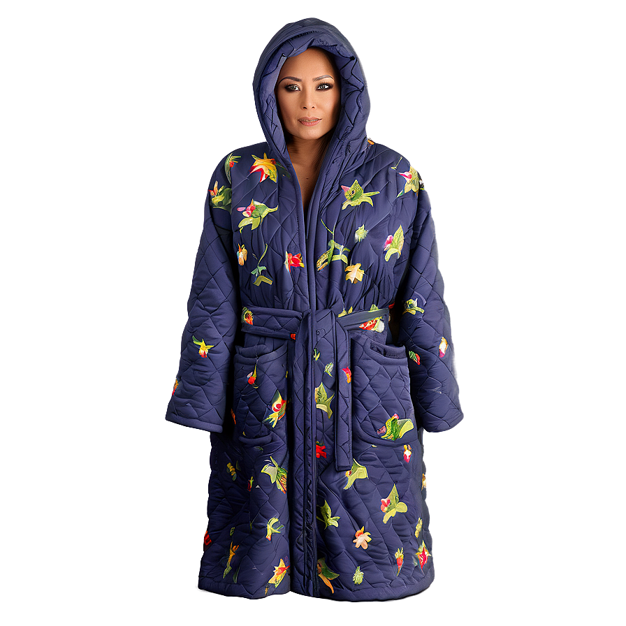 Quilted Winter Robe Png Jer