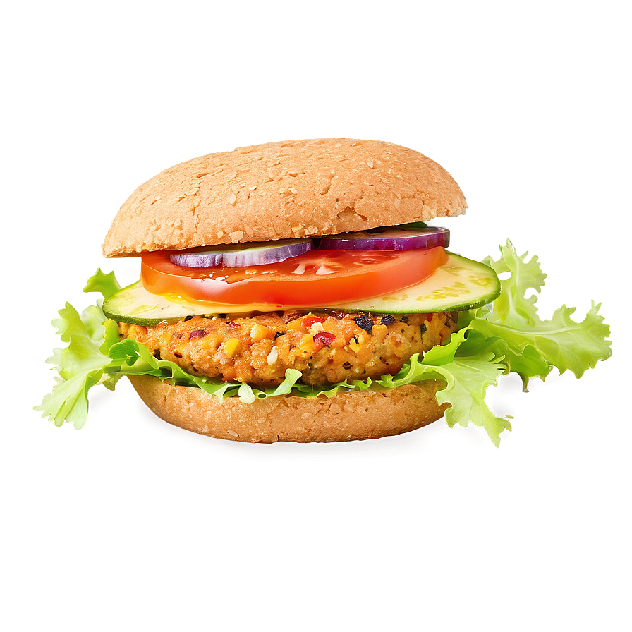 Quinoa Veggie Burger Png Rna88