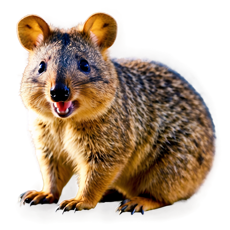 Quokka With A Smile Png Ltp83