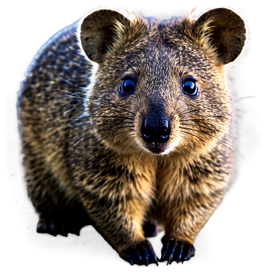 Quokka With Bright Eyes Png 06242024