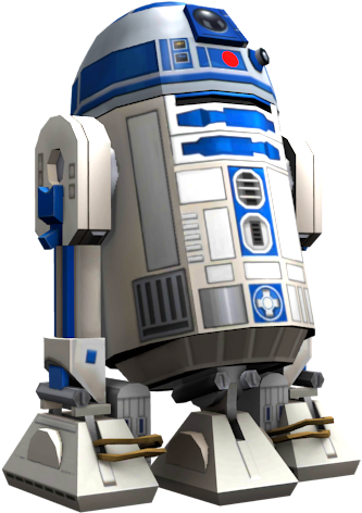 R2 D2 Star Wars Robot Render