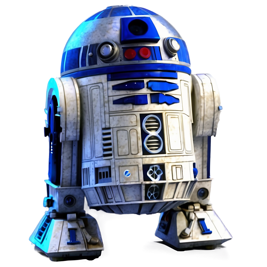 R2d2 3d Model Rendering Png 05242024