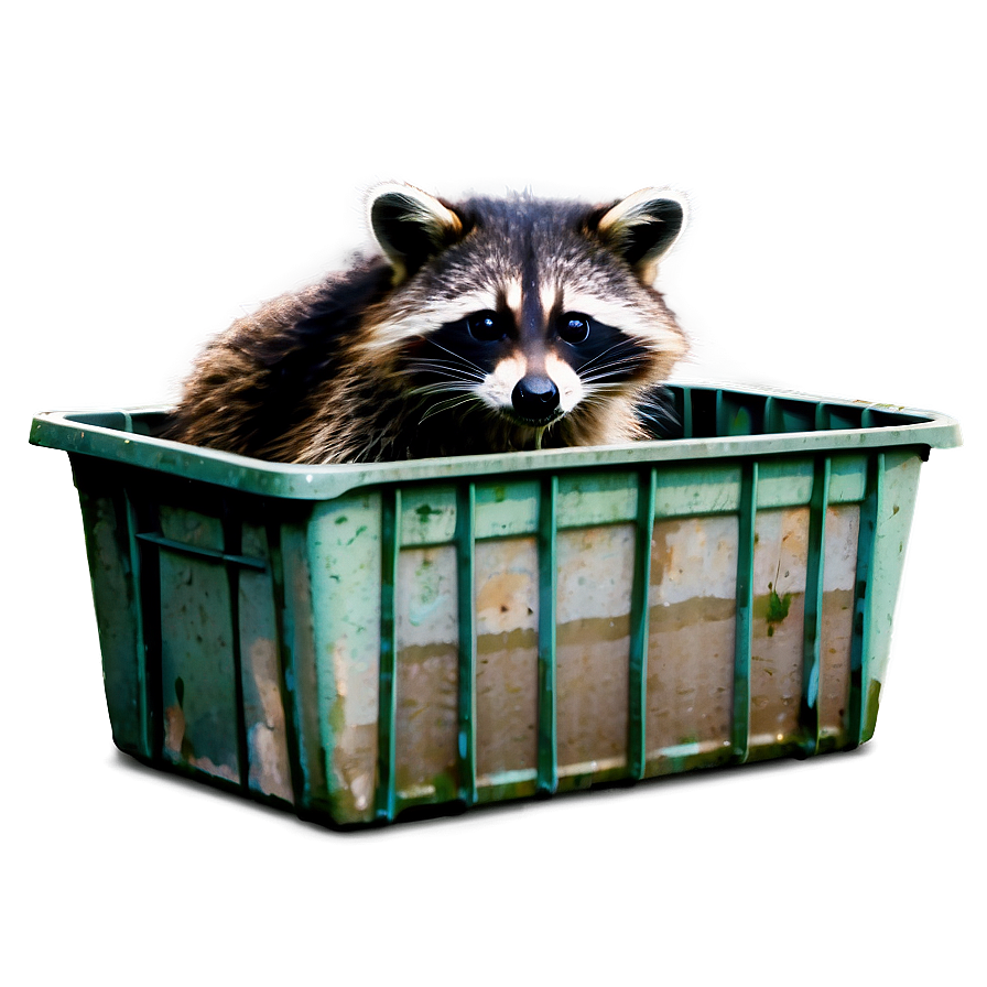 Raccoon In Garbage Adventure Png Sxc20