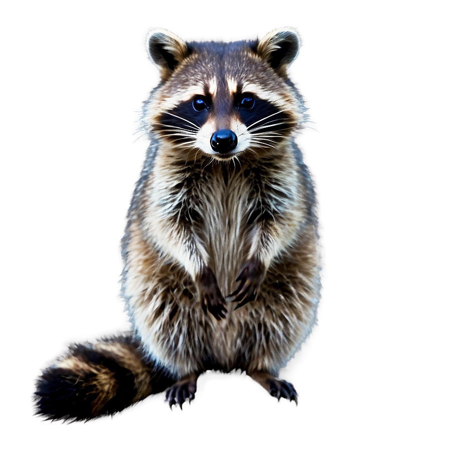 Raccoon In Moonlight Png Sed