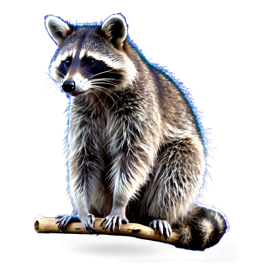 Raccoon Winter Scene Png 40