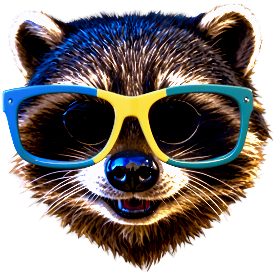 Raccoon With Sunglasses Png Ecx