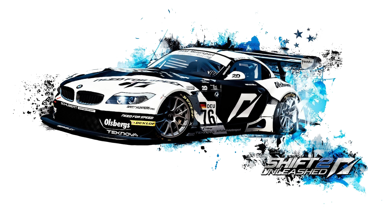 Racing_ Game_ Car_ Artwork