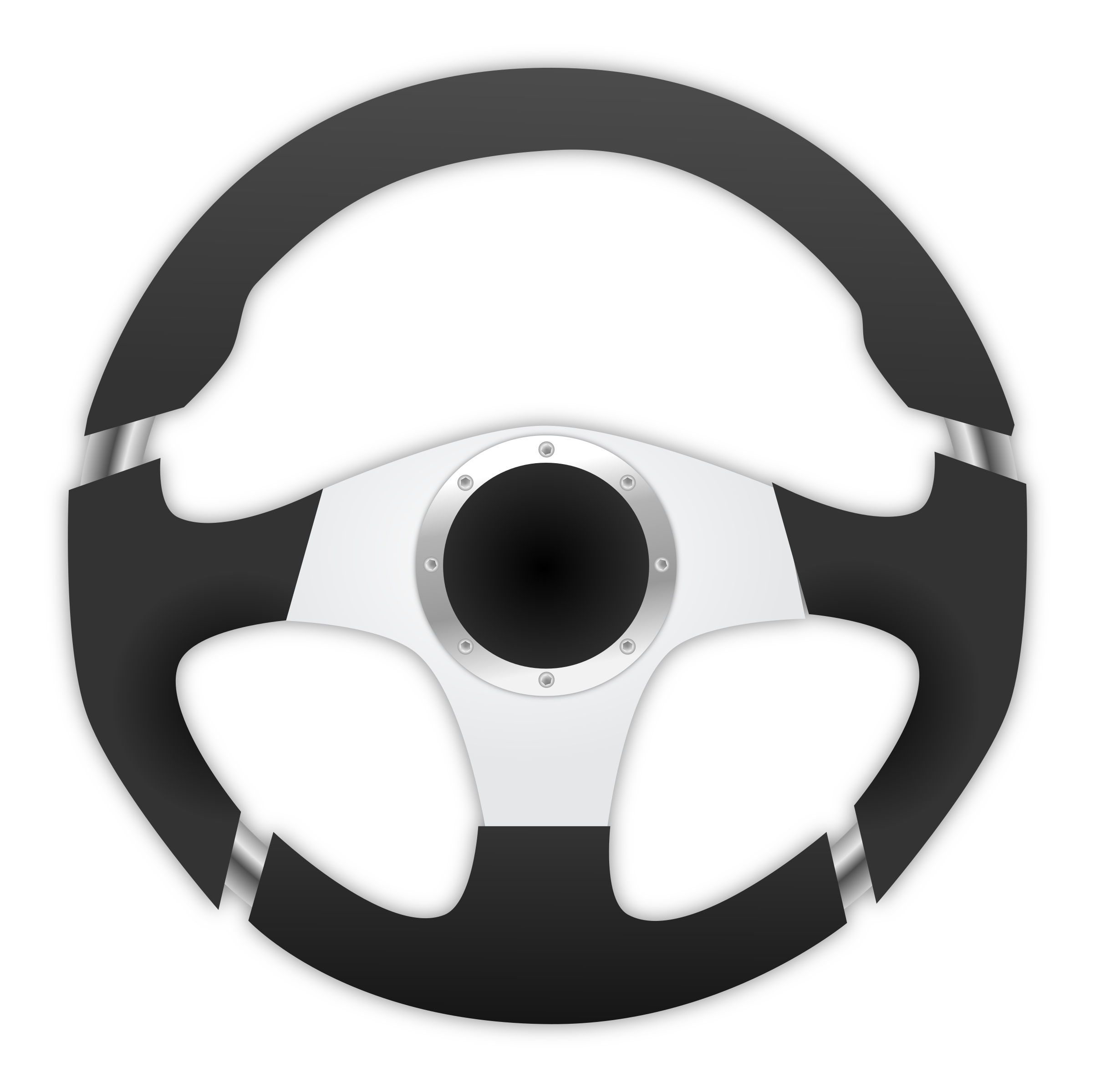 Racing Steering Wheel Vector