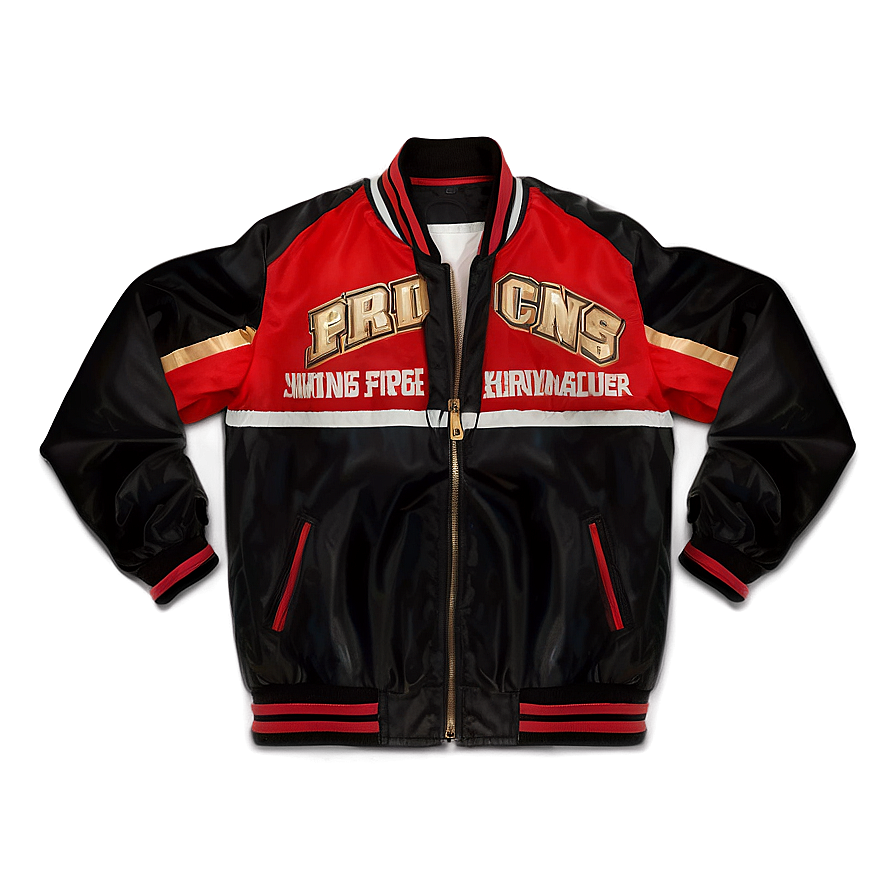 Racing Stripe Bomber Jacket Png 06282024