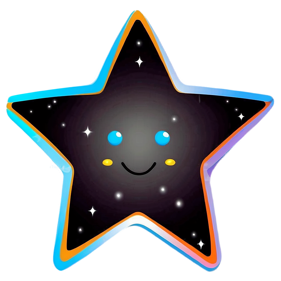 Radiant Cartoon Star Png 60