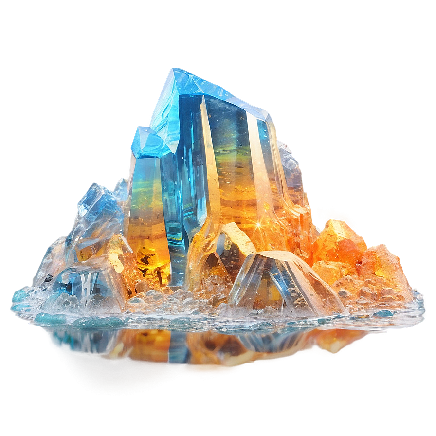 Radiant Crystal Iceberg Png 88