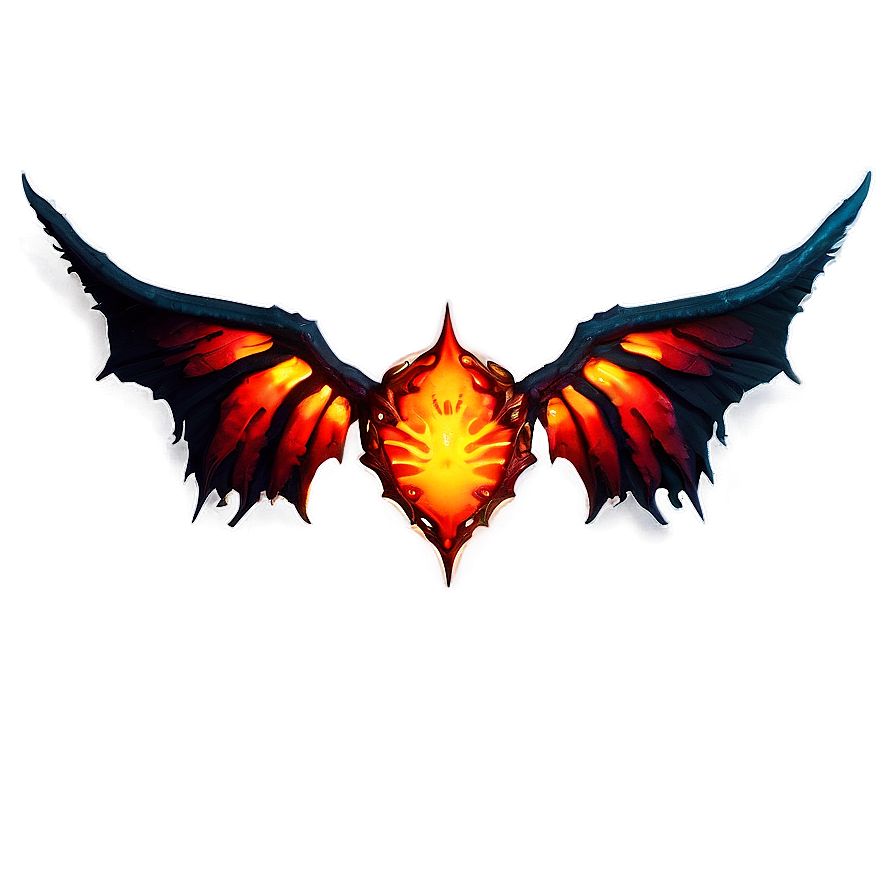 Radiant Demon Wings Png 06262024