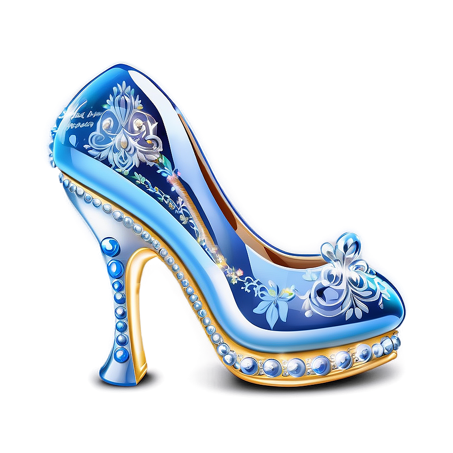 Radiant Glass Heel Cinderella Png Wxw52